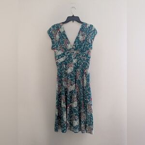 Trashy Diva 1940s Cut Ruffled Feathers Dress In Size 10